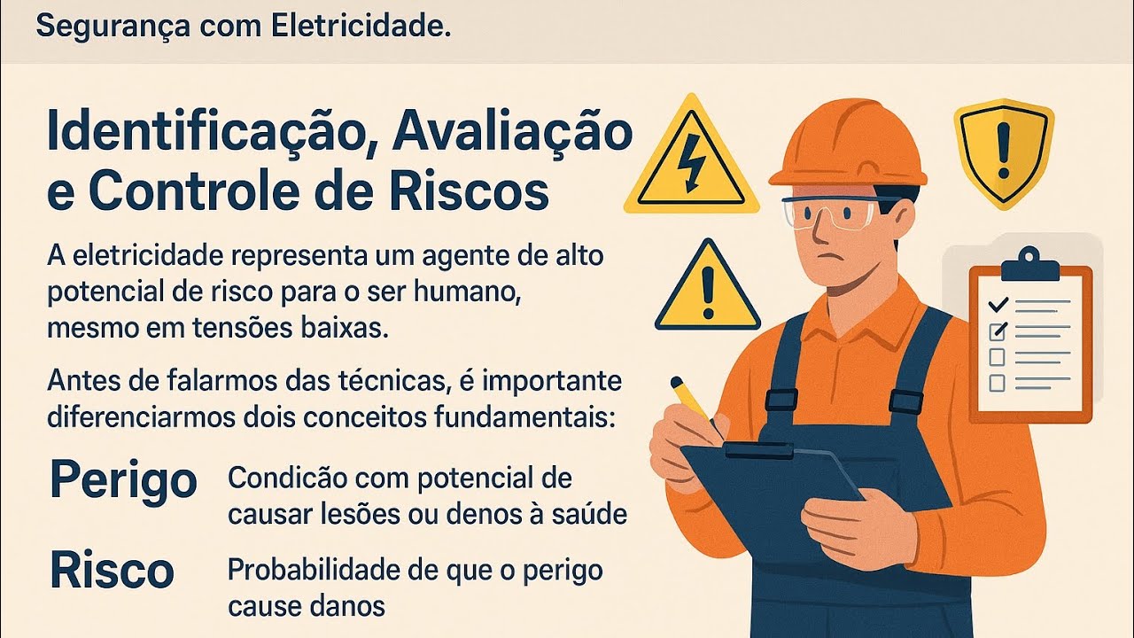 Aula 3 | NR10: Técnicas de Análise de Risco Elétrico (APR + Checklists + PDCA)