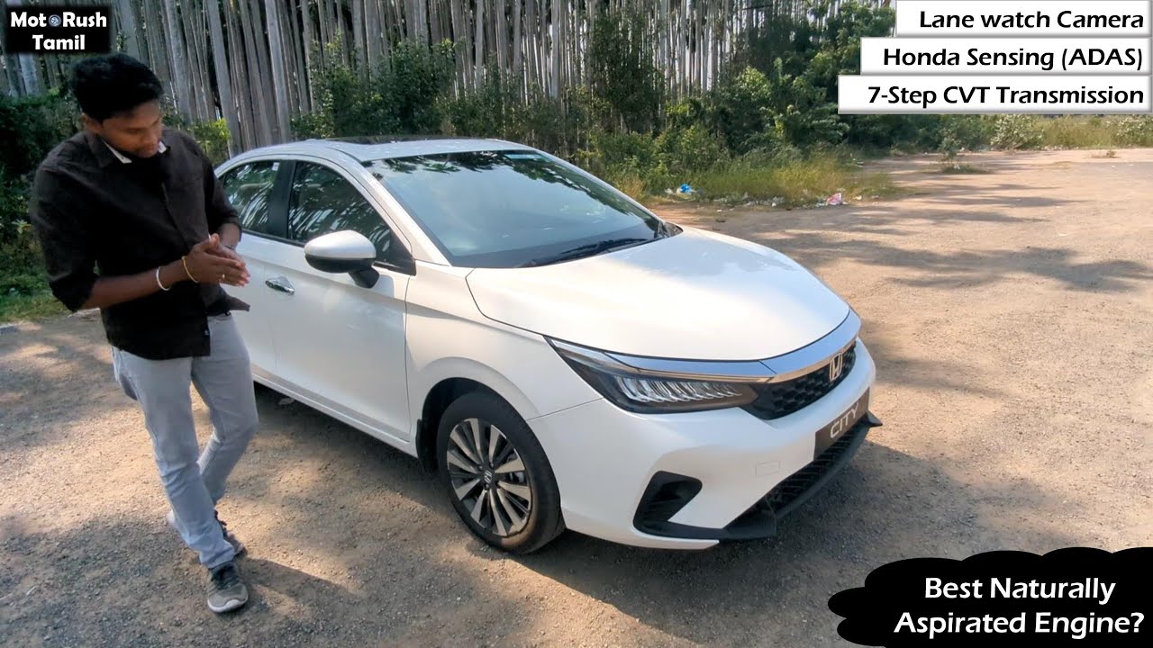 Honda City 5G CVT - Best Combo of Convenience and Performance | MotoRush Tamil