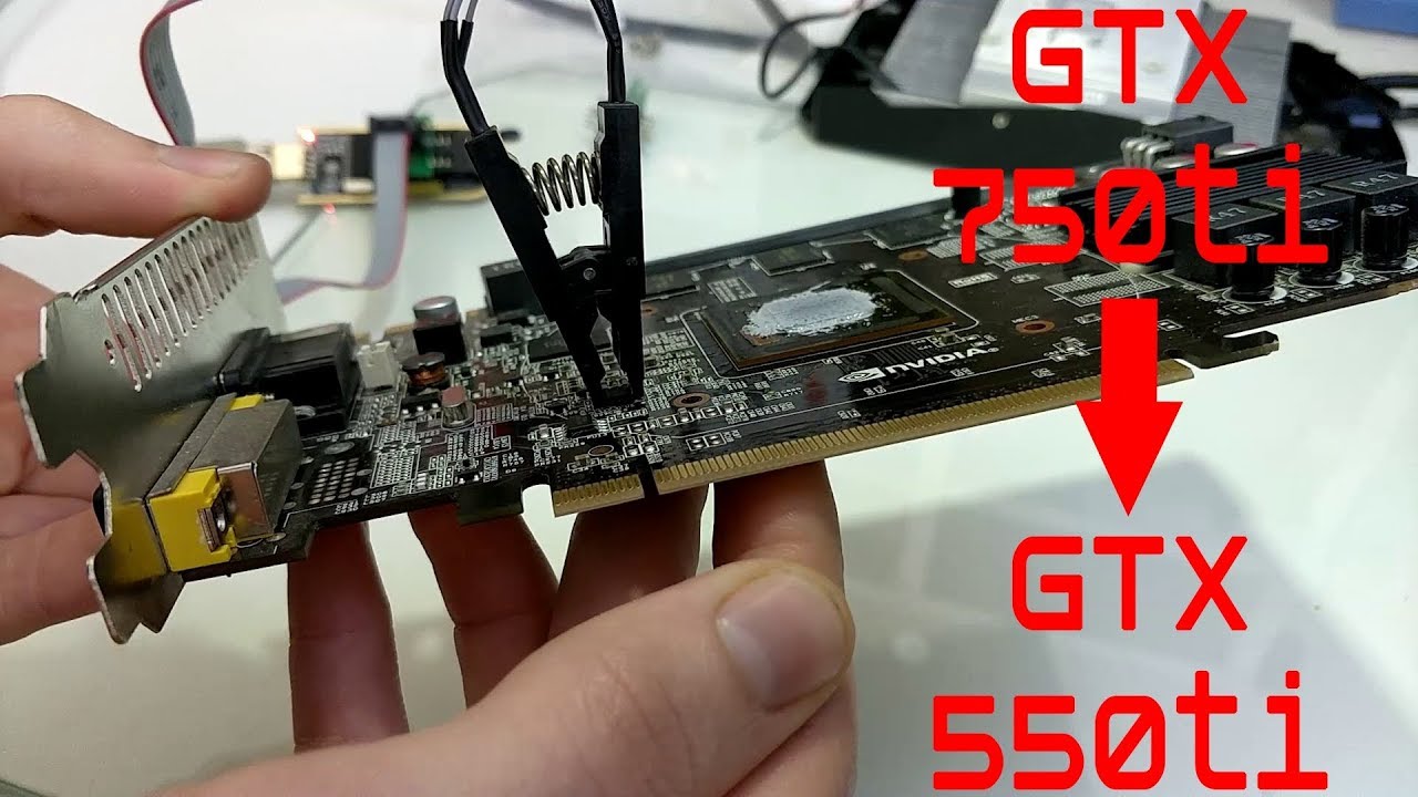Défakage de la Fake GTX 750ti !