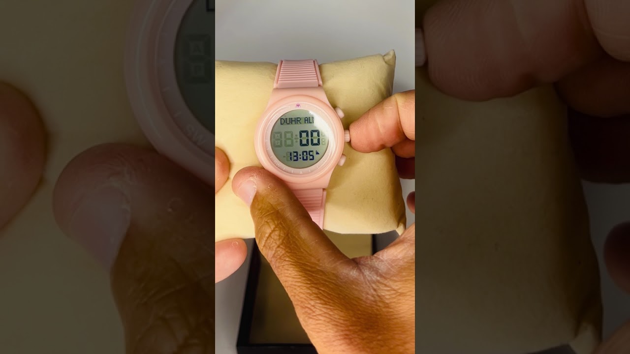 Réglages montres enfant/ado Muslim Times®️