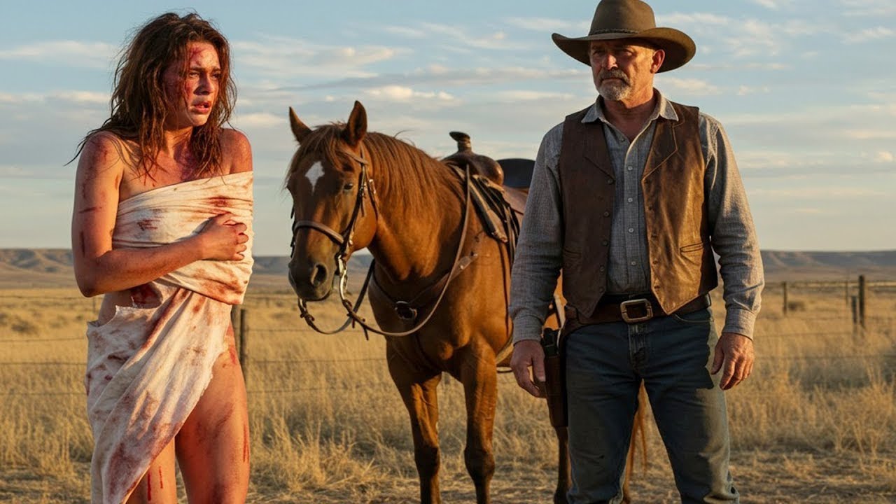 Bitte… Nehmt das Tuch nicht ab.“ Sie flehte – Doch der Rancher tat es… und begann zu zittern.