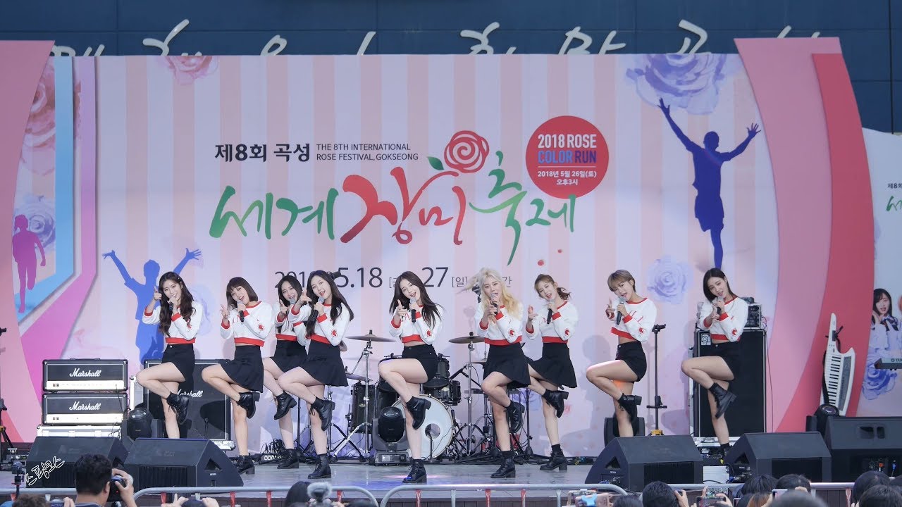 180527 모모랜드 - 짠쿵쾅, 전체직캠 (MOMOLAND - JJan! Koong! Kwang!, 4K, FANCAM) @곡성 세계장미축제 by SPHiNX