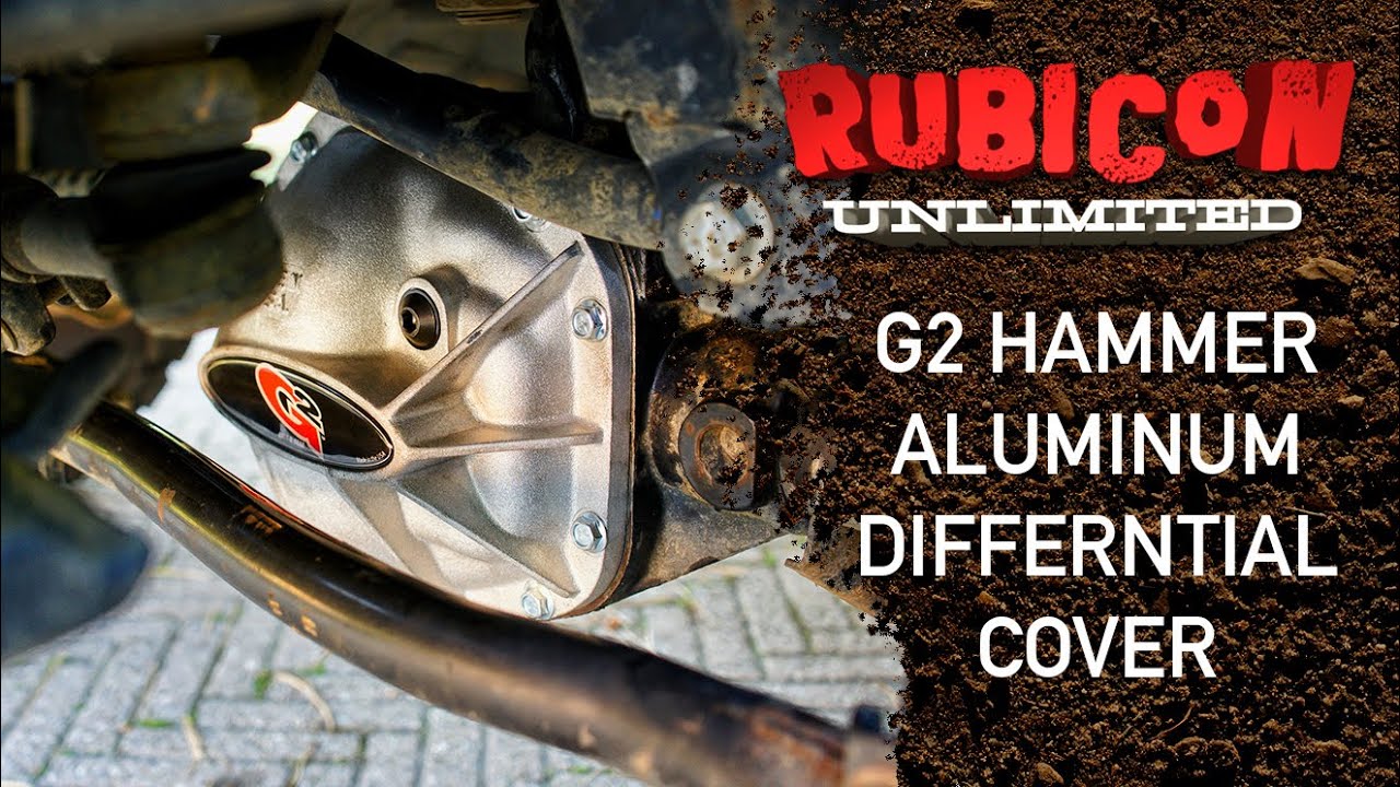 G2 Hammer Aluminum Differential Cover
