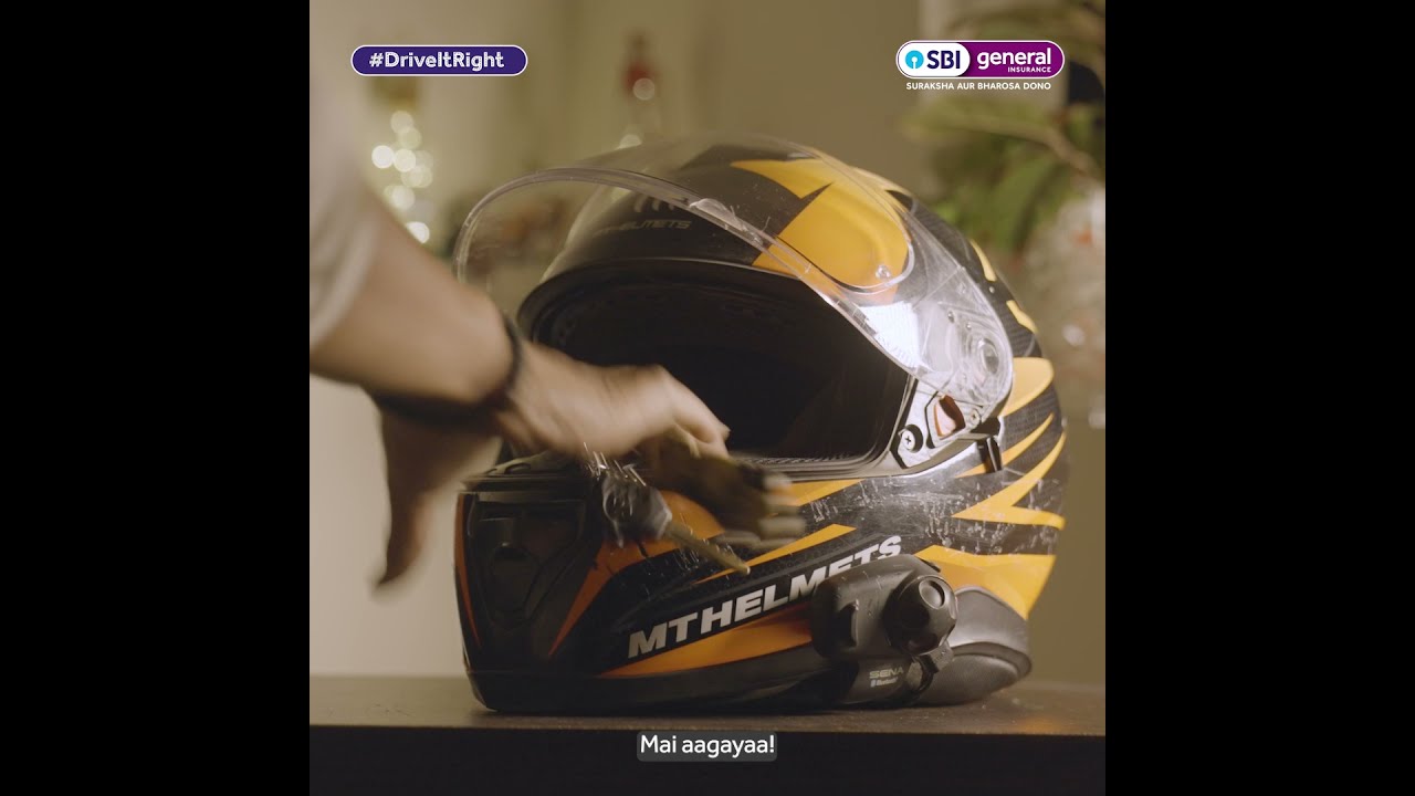 Road Safety Week 2022 | Helmet and Keys | SBI General