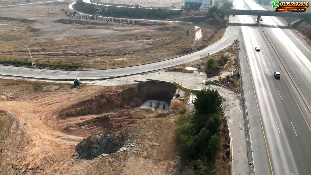 Capital Smart City & DHA Gandhara Interchange Entrances | Best Access Routes to Both Societies