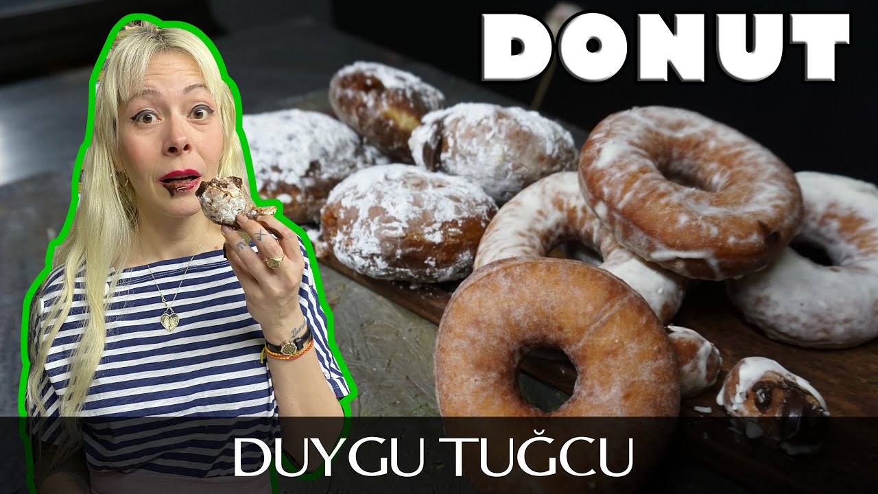 Donut Tarifi ( Berliner ) 🍩| DİYET BOZDURAN DONUT! 🍩| Chef Duygu Tuğcu