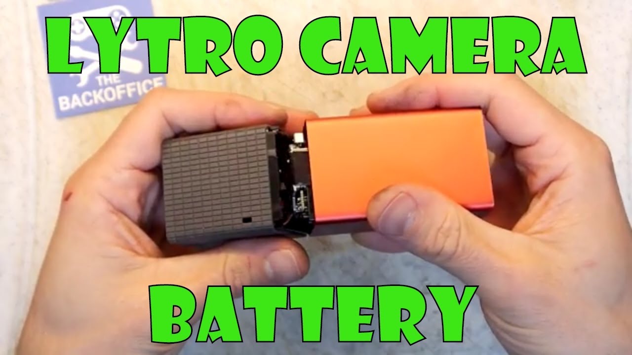 Lytro Camera Battery Replacement Experiment