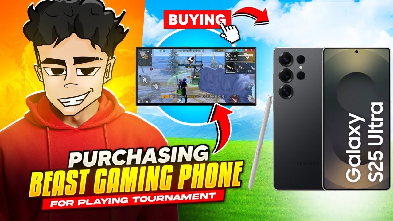 I Purchased New Beast Gaming Phone ☠️ Samsung Galaxy S25 Ultra 🤩 for Playing Tournament 🔥