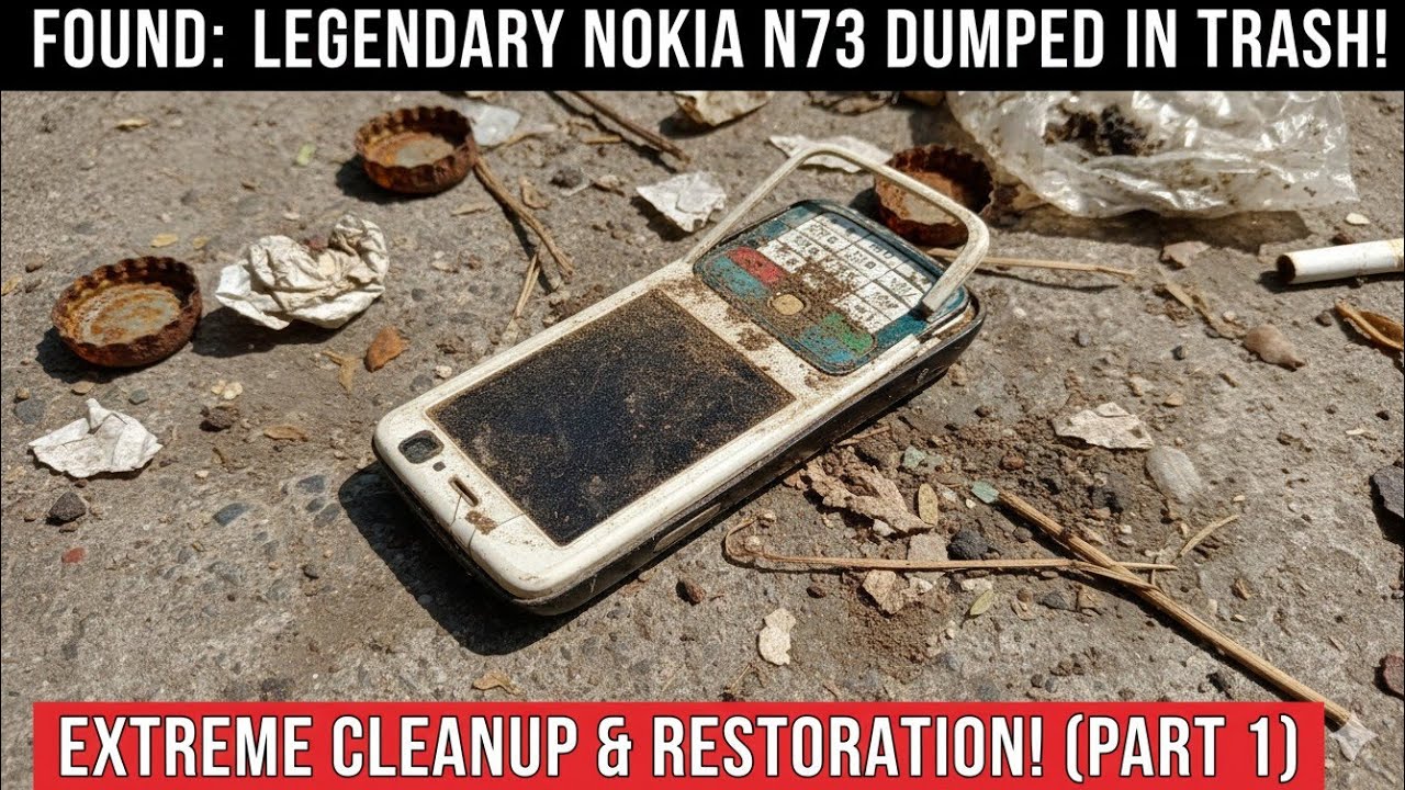 Nokia N73 Found in Trash – A Forgotten Legend #restoration#mobilelegends 