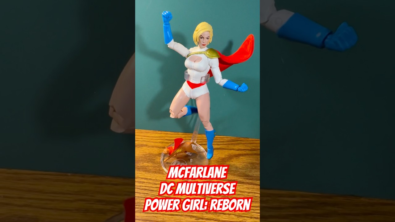McFarlane DC Multiverse POWER GIRL: REBORN Figure Quick Look 