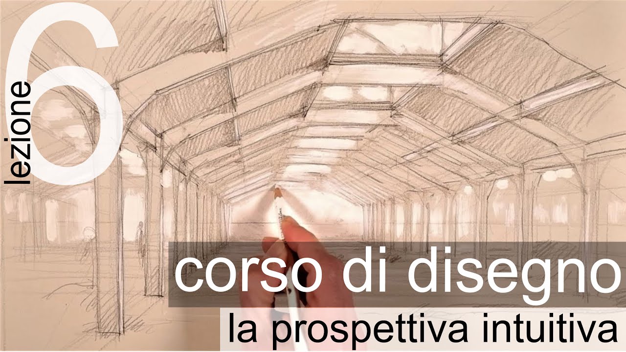 La prospettiva intuitiva. Corso di disegno, lezione n°6.