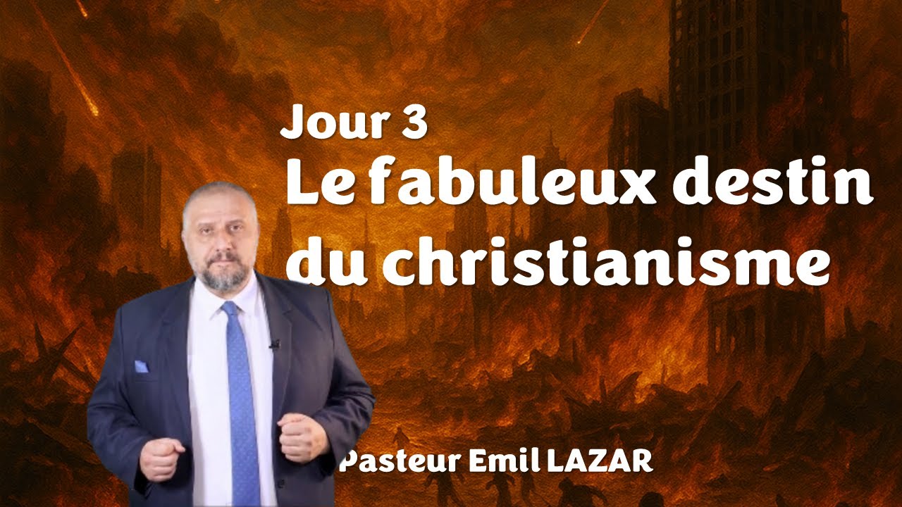 Conférence jour 3 - Le fabuleux destin du christianisme - (Franconville)