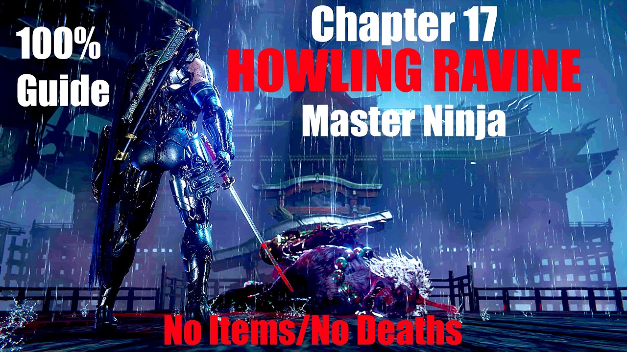 NG4 100% Guide - Ch. 17 (Master Ninja) New Game+