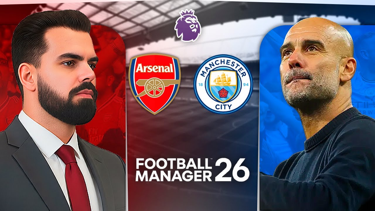 JOLIVEIRA10 ENFRENTA MAN CITY NO FOOTBALL MANAGER
