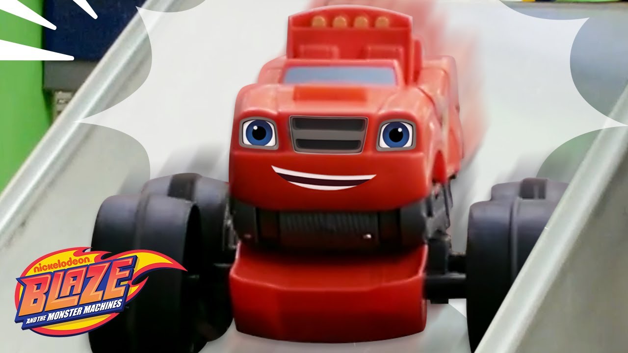 Blaze's Toy Monster Truck Adventure! 🏎️ Toy Play for Kids | Blaze and the Monster Machines