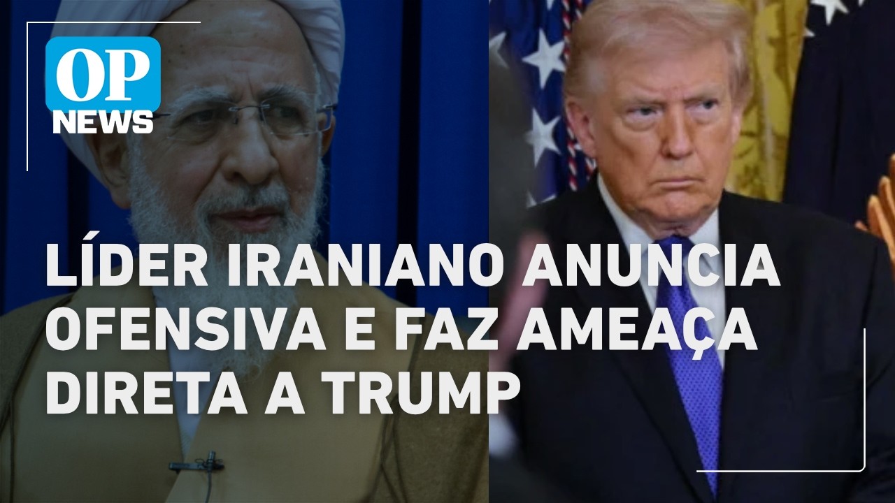 Líder iraniano anuncia ofensiva e faz ameaça direta a Trump | O POVO NEWS