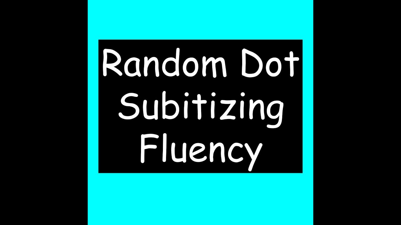 Random Dot Subitize (Numbers 0-10) - Google Slides