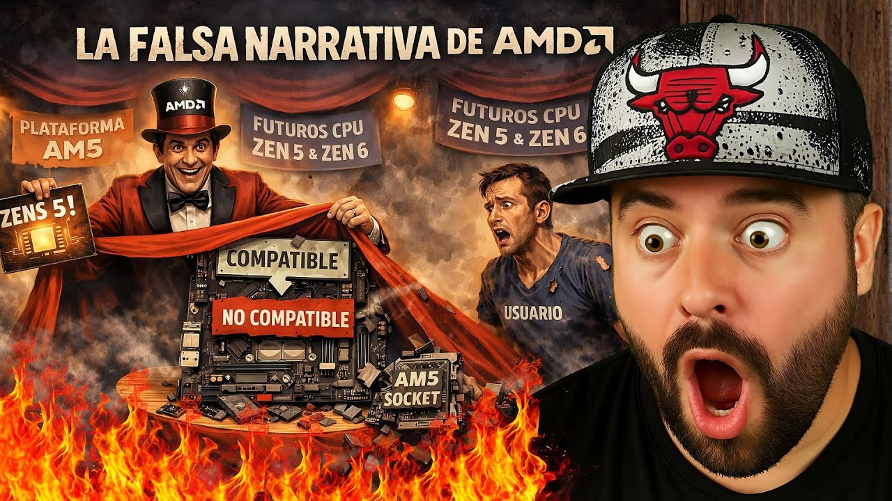 LA FALSA NARRATIVA DE AMD