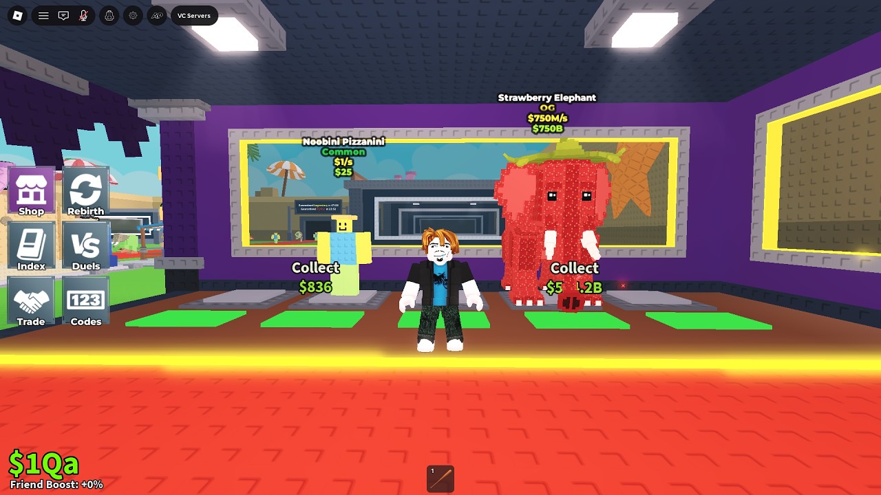 Live Steal A Brainrot Trading! Noobini to Strawberry Elephant👀