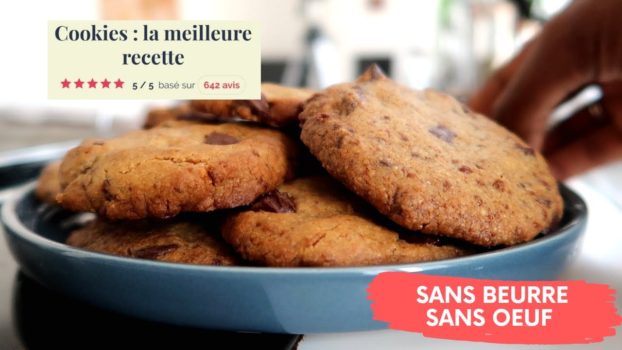 Meilleurs Cookies D'Internet en Version Vegan : Sans Beurre, Sans œufs et Délicieux ! 🍪