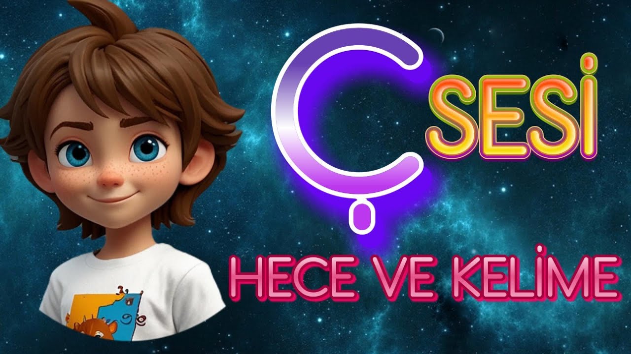 Ç Harfi  Hece ve Kelime Okuma | Çocuklar İçin Eğitici Video
