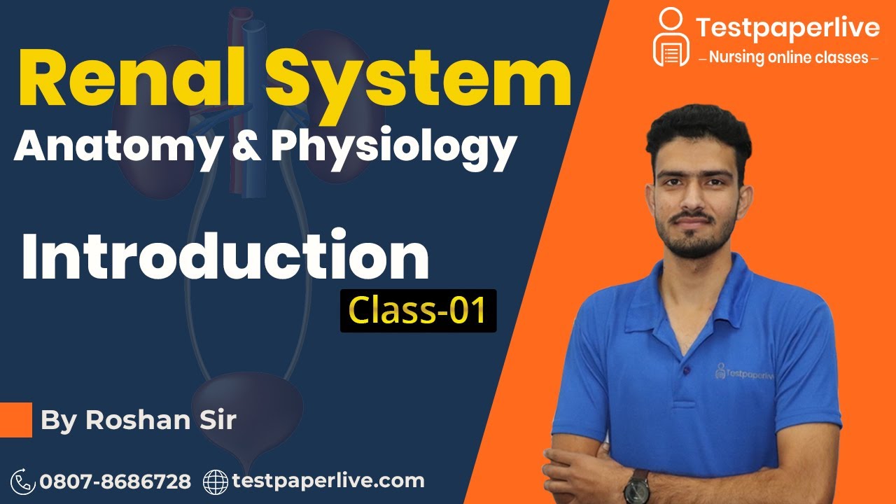 MSN | Introduction kidney | Nursing online Classes | Nursing Officer & Staff Nurse by Testpaperlive