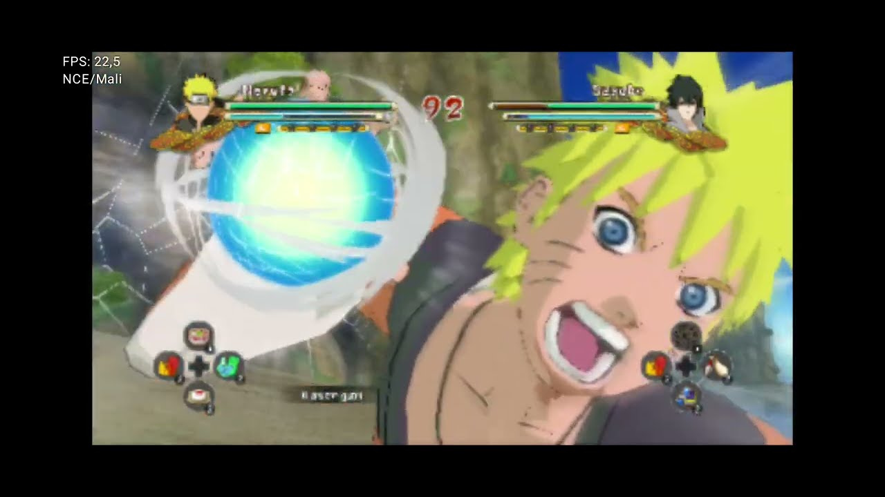 Naruto ultimate ninja storm 3 | Dimensity 6080 | Suyu emulator