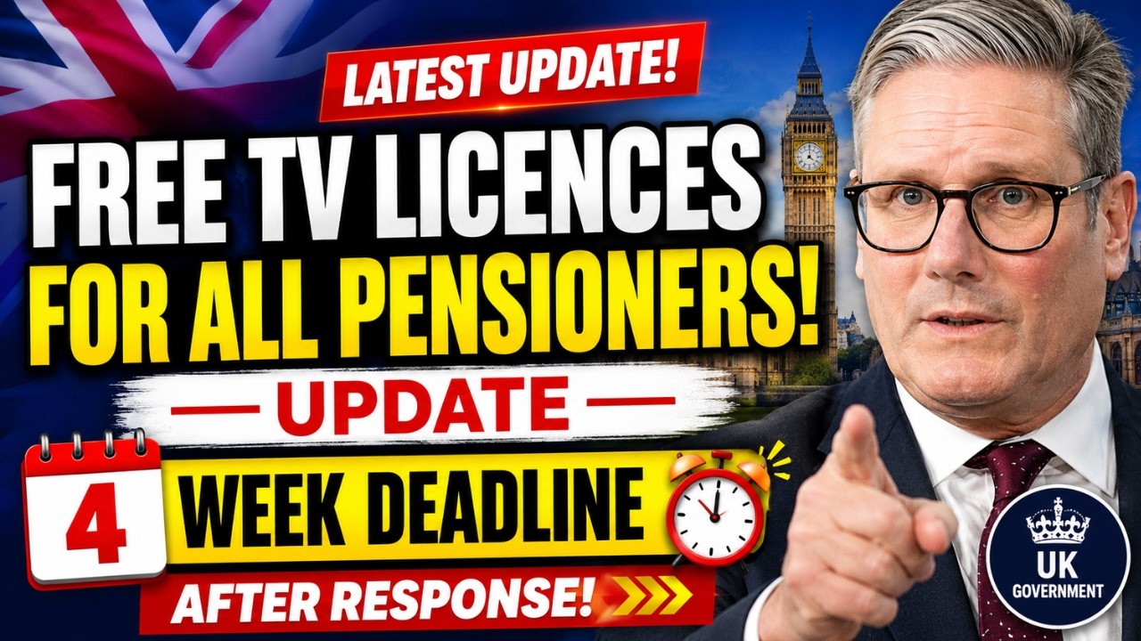🚨 Pensioners Urged to Act Fast: Free TV Licence Decision Faces 4-Week Countdown