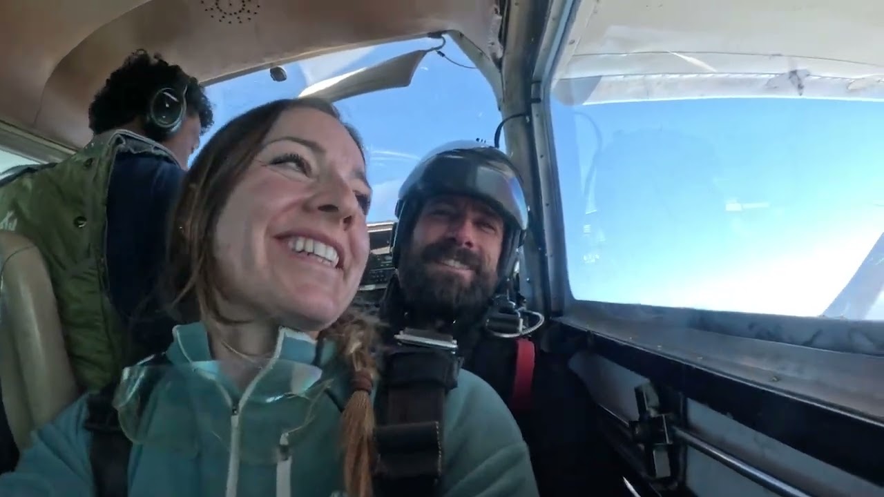 Ashley Skydives At Skydive Yosemite!