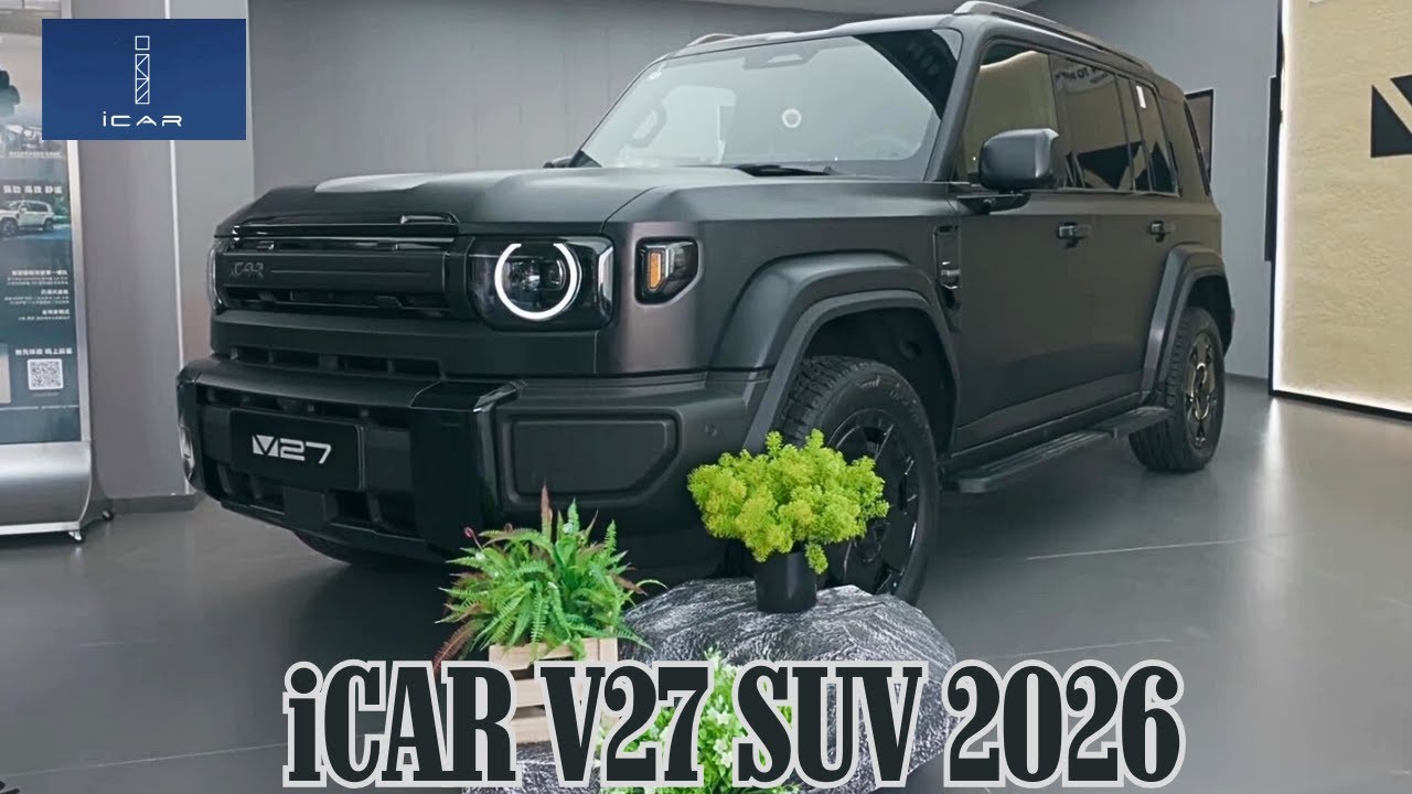 Больше, чем просто игрушка! 🎮 2026 iCAR V27: Лучший внедорожник в стиле «техно-ретро» | Vision Ef...