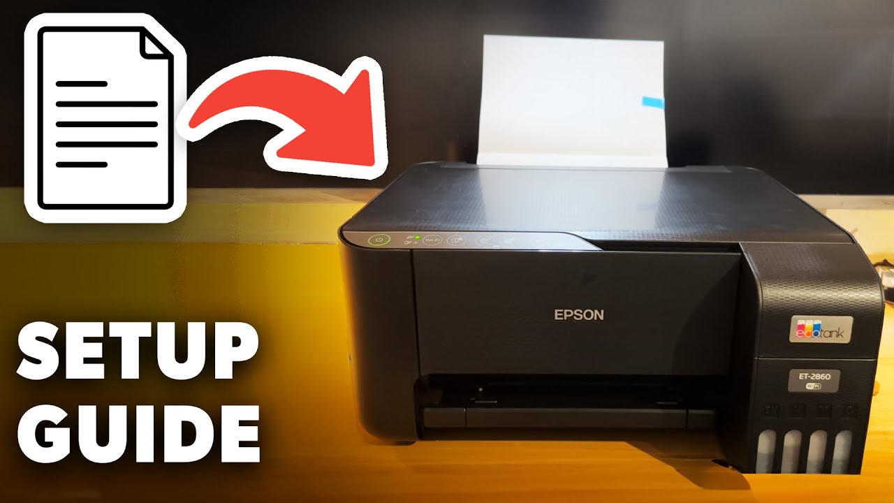 Как настроить Epson Ecotank ET-2860