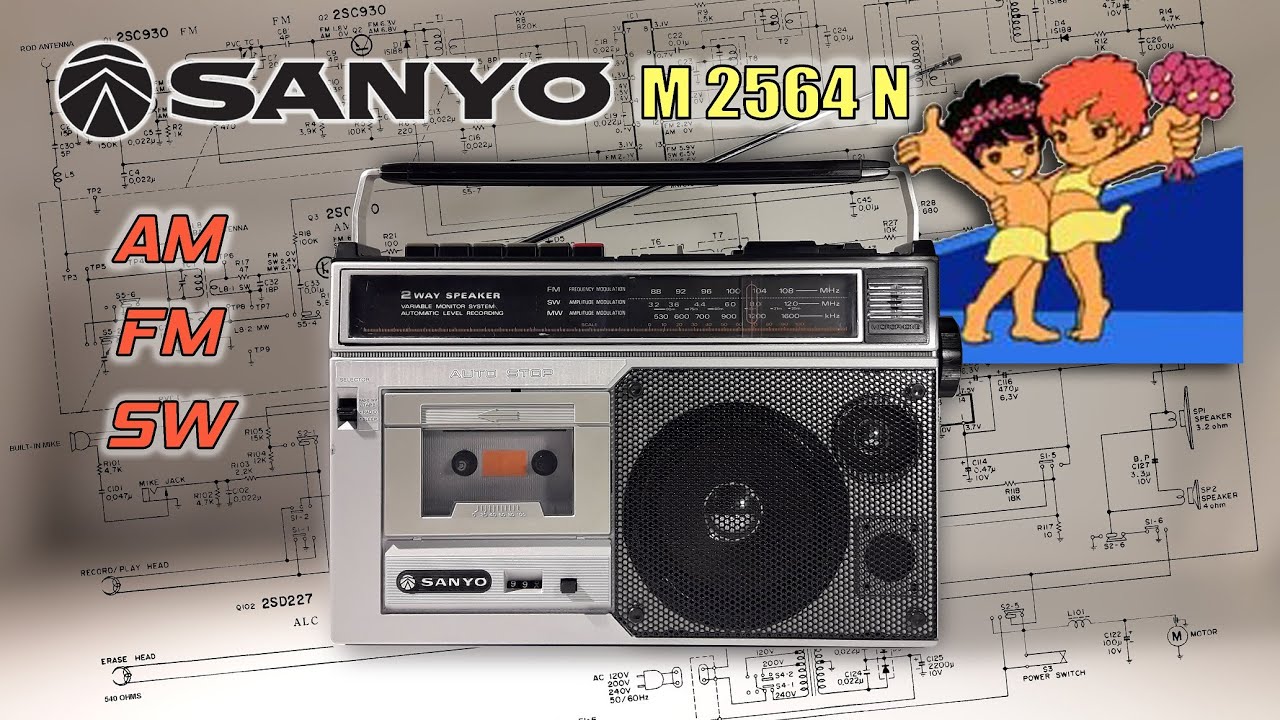 Sanyo M2564 Versión N AM, FM y SW
