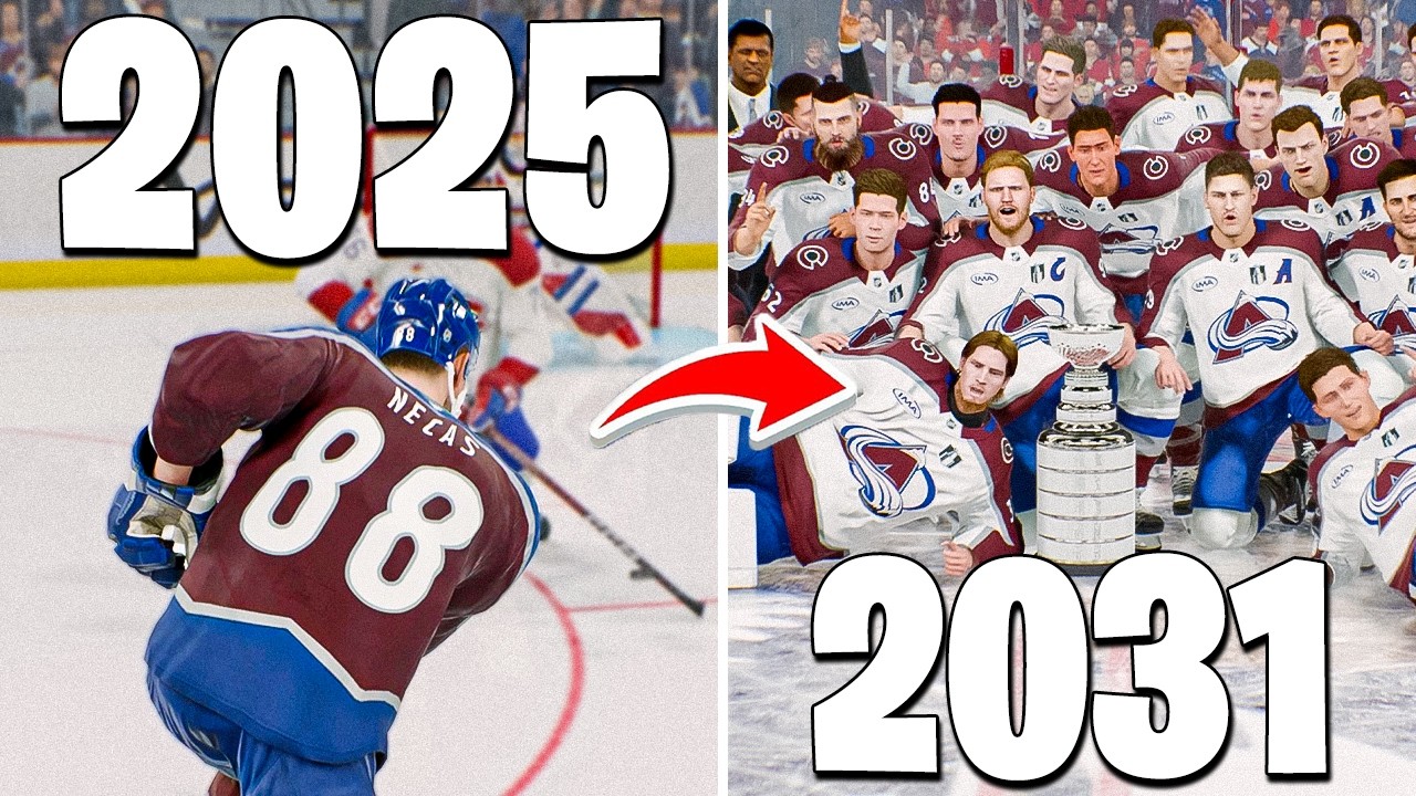 Zahr&aacute;l jsem Kari&eacute;ru Martina Nečase v NHL 26! 🏆📈