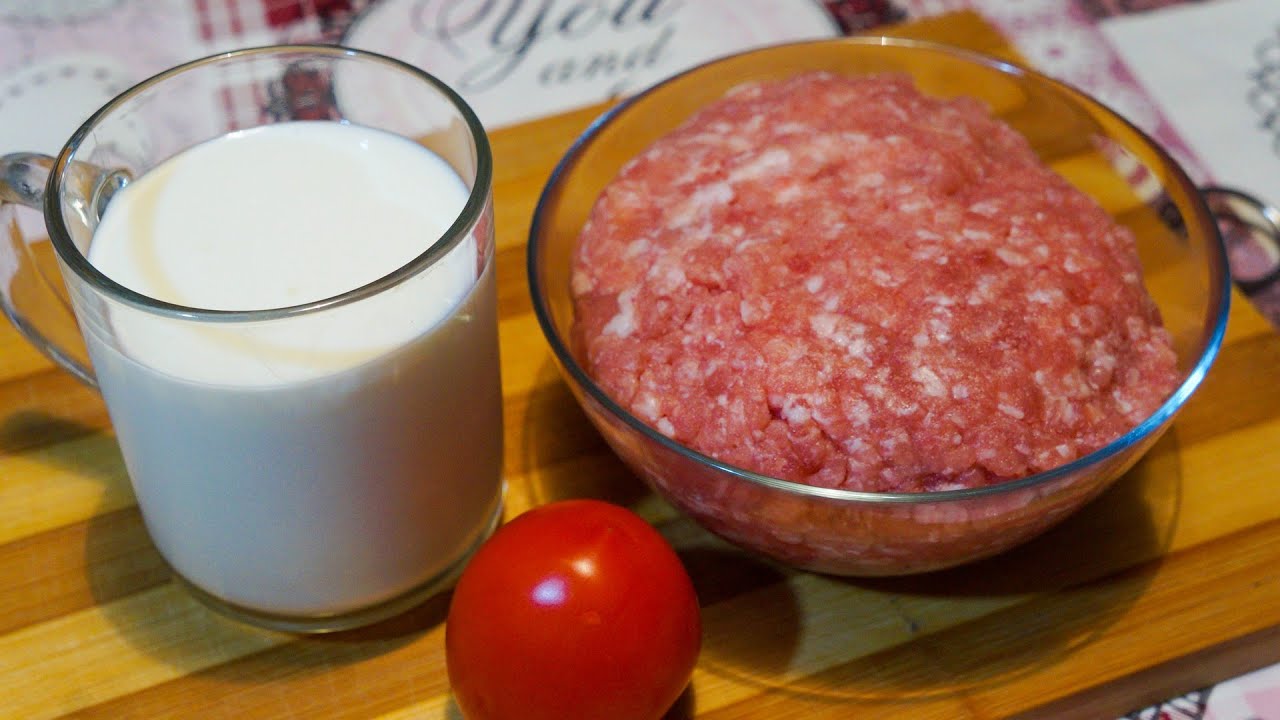КЕФИР + ФАРШ! Это ШЕДЕВР! Вкусное блюдо из кефира и фарша, которое может приготовить каждый.