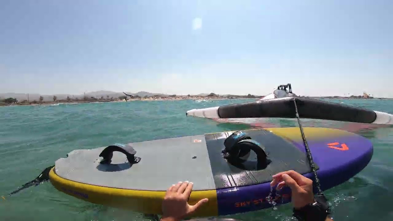 Naxos Wingfoil Session Part 1. Sommer 2025.Neilpryde -Duotone. 