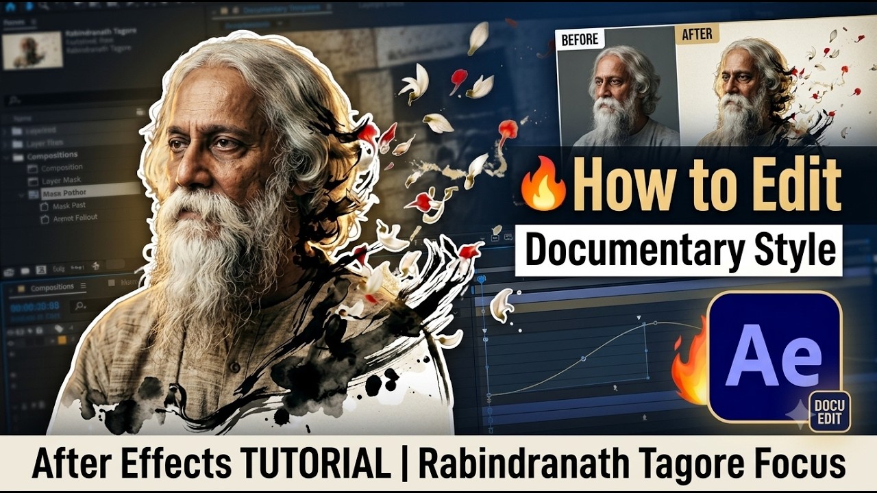 How to EDIT Documentary Style Videos | After Effects Tutorial