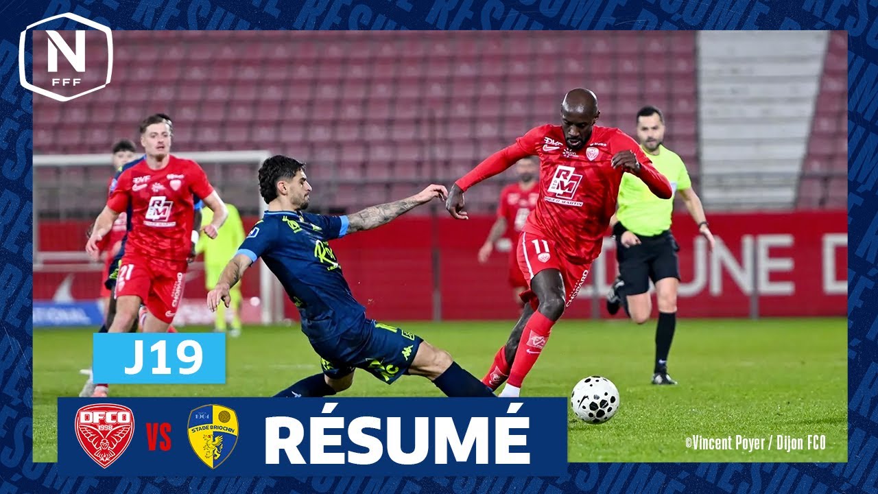 J19 I Dijon FCO - Stade Briochin (0-0) I National FFF 2025-2026