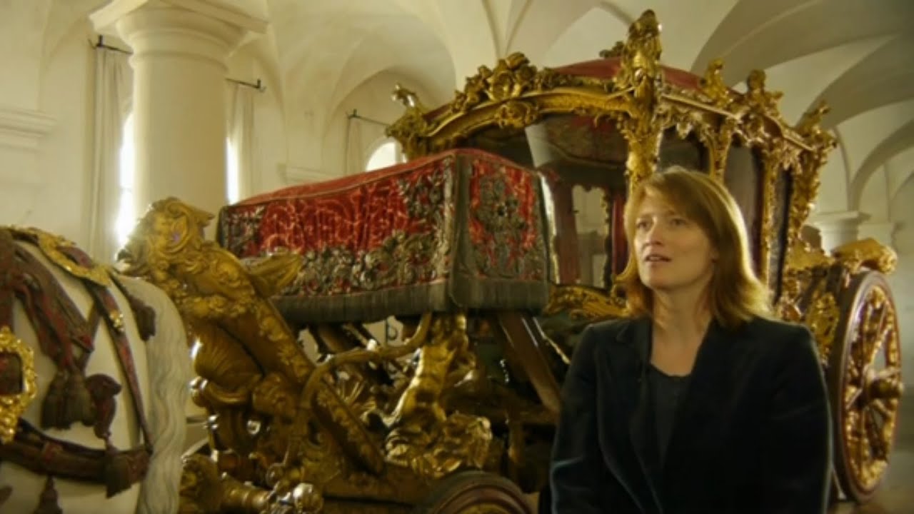 Der Krönungswagen Kaiser Karls VII. im Nymphenburger Marstallmuseum