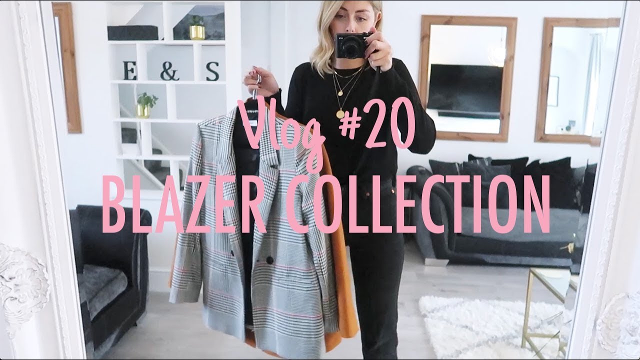 Видеоблог №20 | Моя коллекция блейзеров и как я их ношу