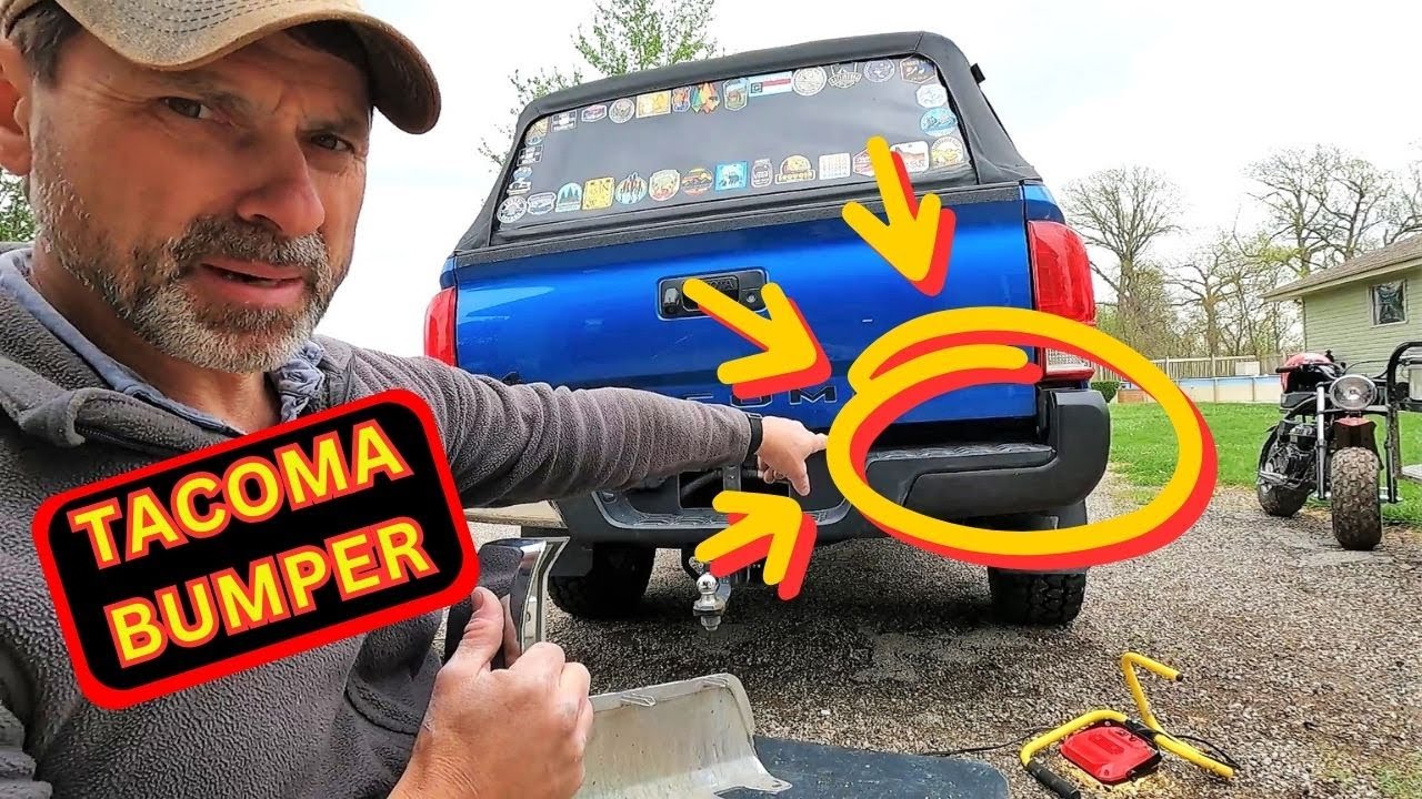 Toyota Tacoma SR5 4x4 Bumper End Cap Replacement