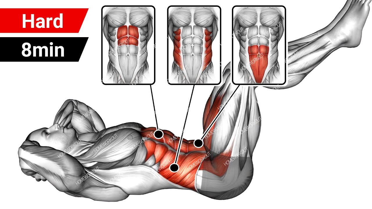 Short but Powerful Abs Workout! Get six-pack abs in just 14 days