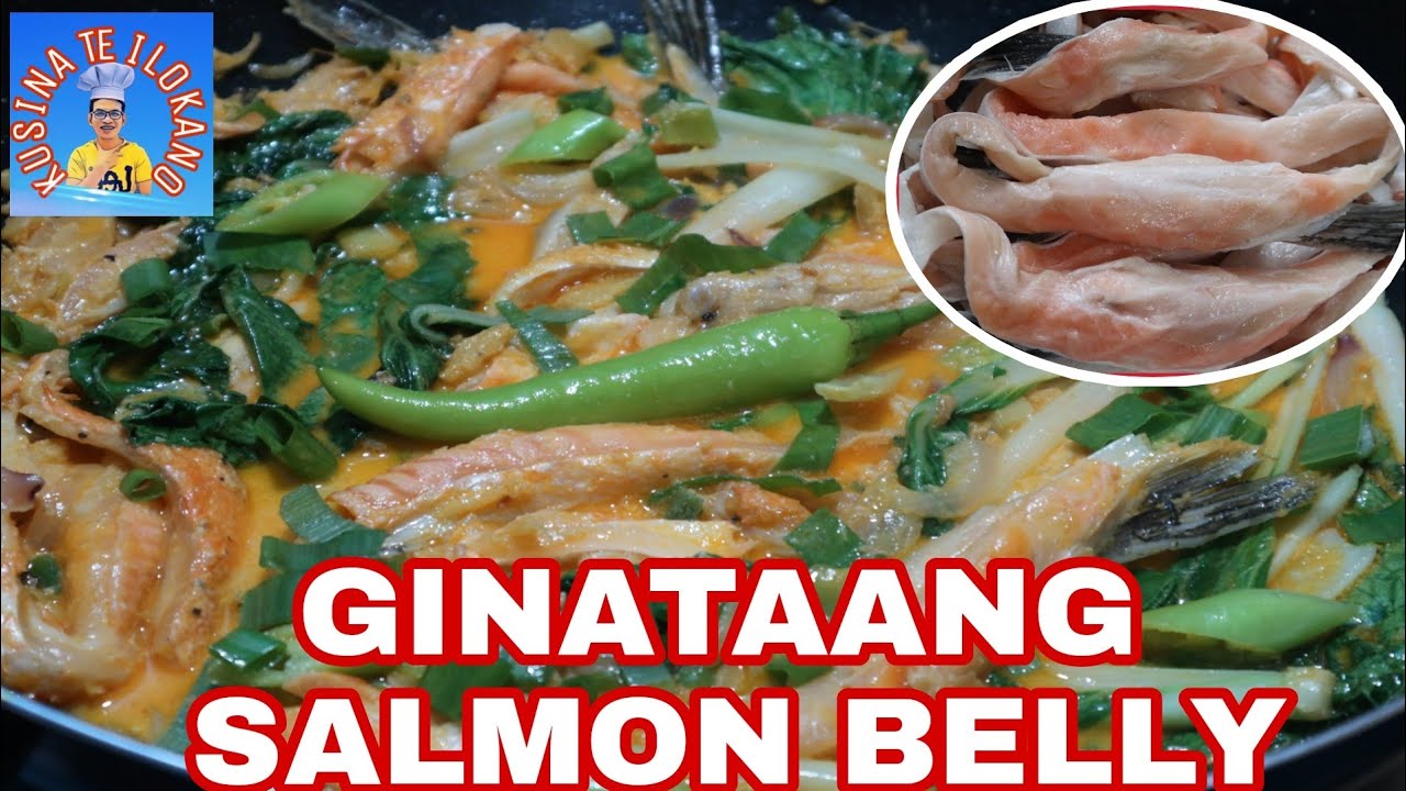 Ginataang Salmon Belly / Vlog#10 / Kusina te Ilokano