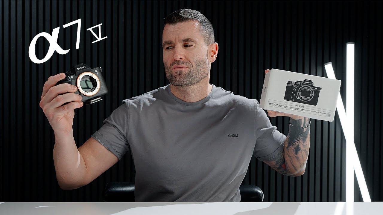 Распаковка Sony A7V: первые фотографии, видео и впечатления.