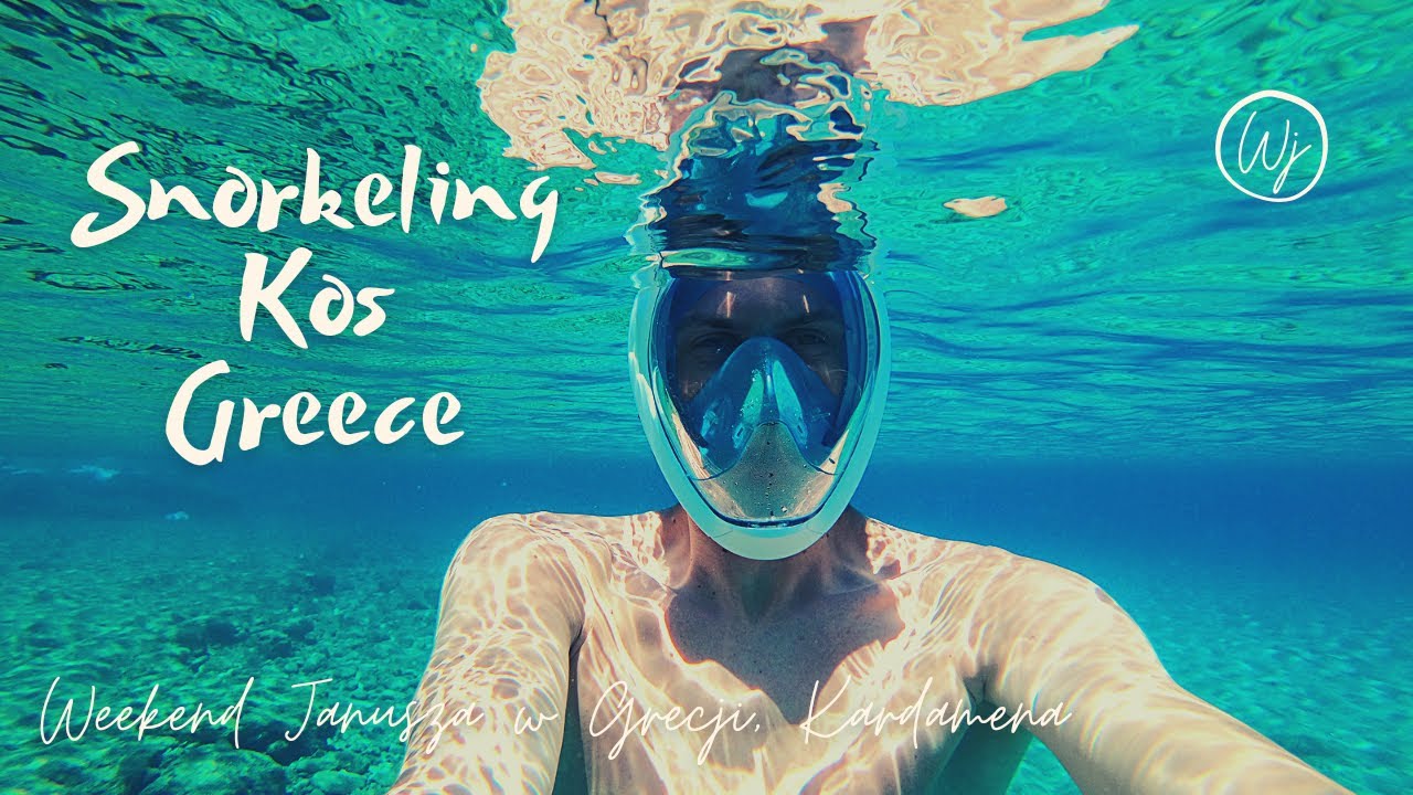 Snorkeling in KOS Island Greece 🇬🇷 | Piękna pogoda Rybki i czysta woda | WEEKEND JANUSZA
