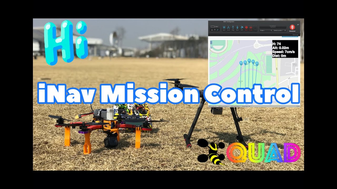iNav 2.5 Test Flight #3 - Mission Control