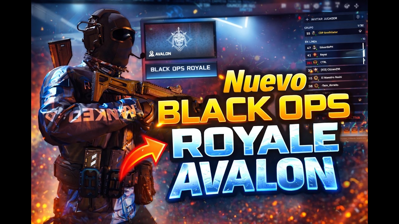 Probando el NUEVO Black ops royale AVALON