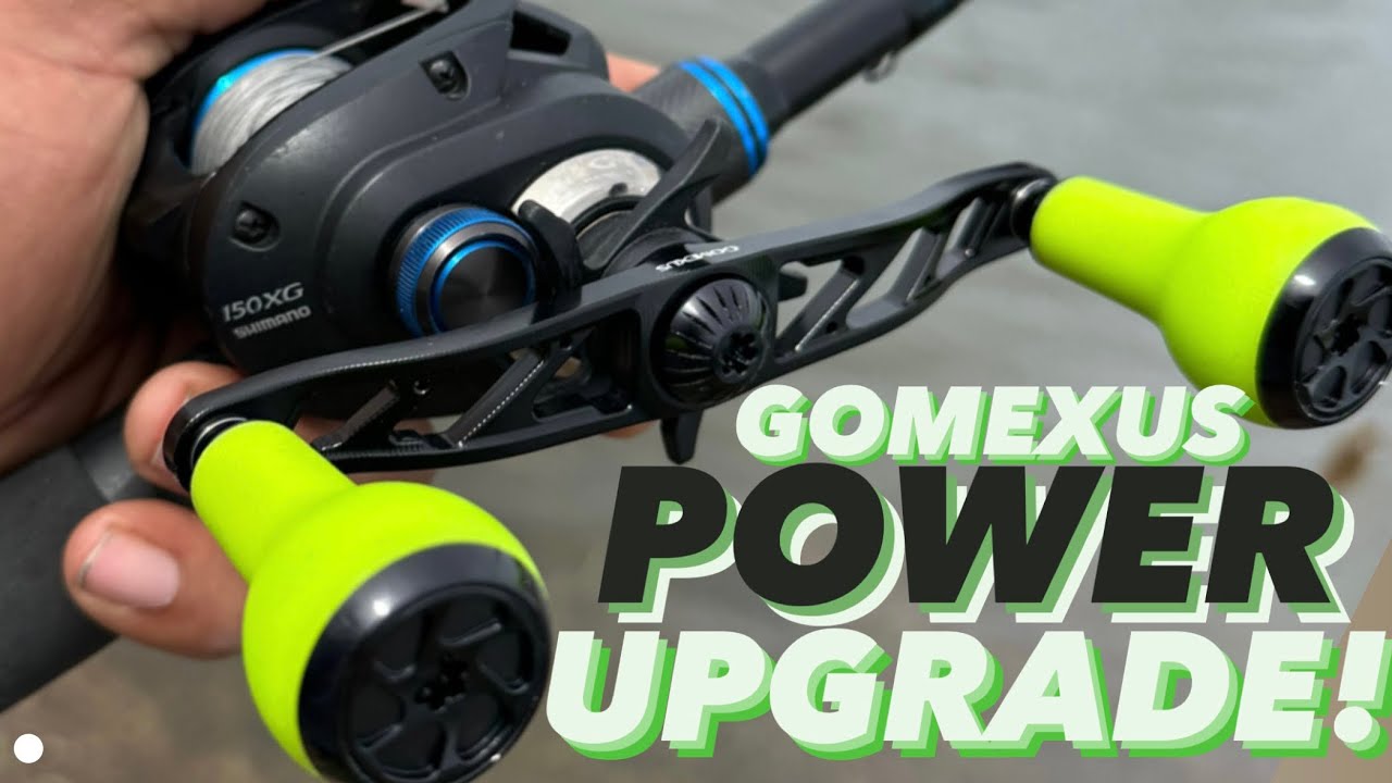 GOMEXUS POWER HANDLE UPGRADE! @IMightBeFishing