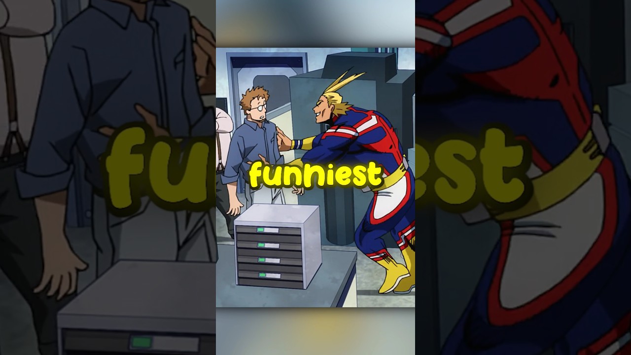 3 Funniest All-Might Moments 😭 #mha
