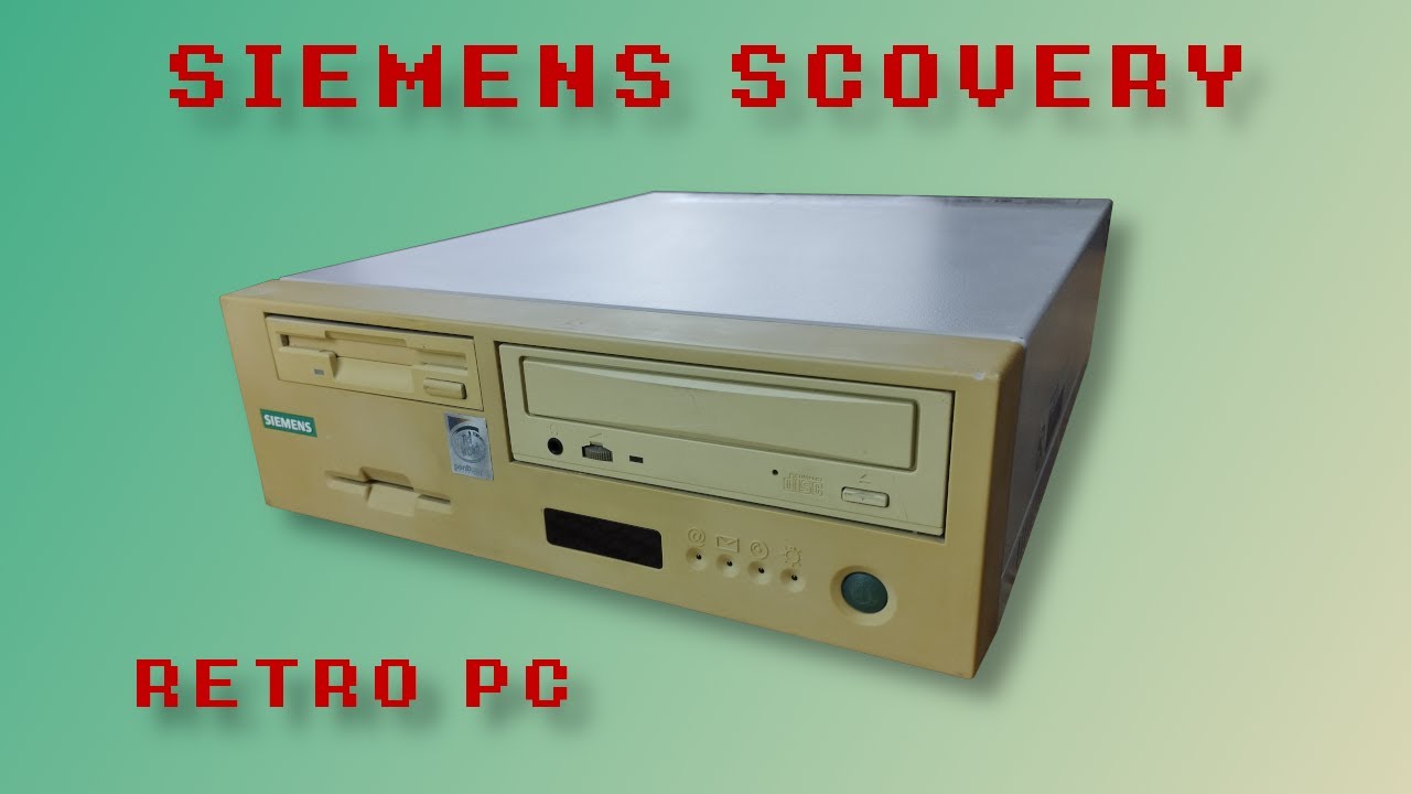 #89 Mini retro pc - Siemens Scovery z Pentium II
