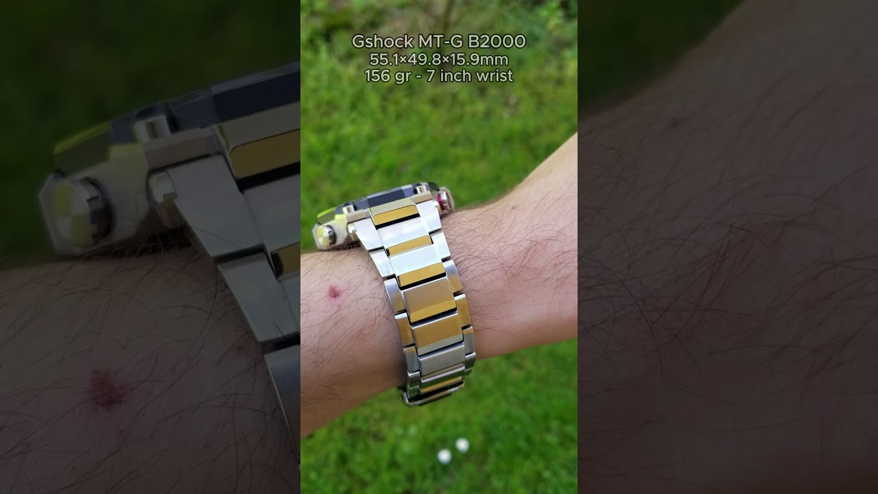 Gshock MT-G B2000 - Wristroll #wristroll #wristshot #gshock #mtgb2000